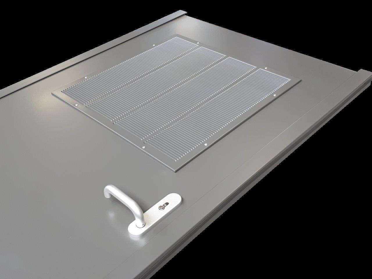 Porte Coupe Feu Avec Grille De Ventilation