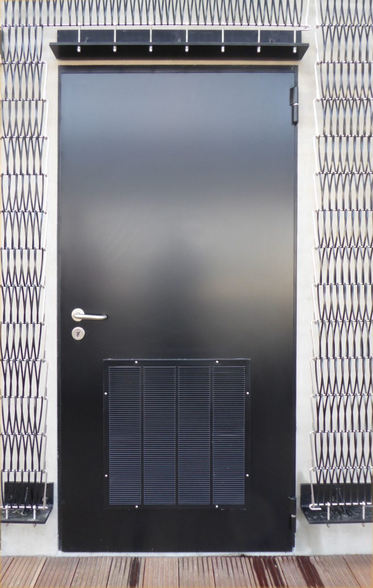 Porte Coupe Feu Avec Grille De Ventilation